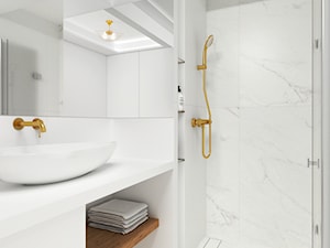 Jasna elegancka łazienka - Łazienka, styl industrialny - zdjęcie od Studio Projektowe Zgodnie Z Planem