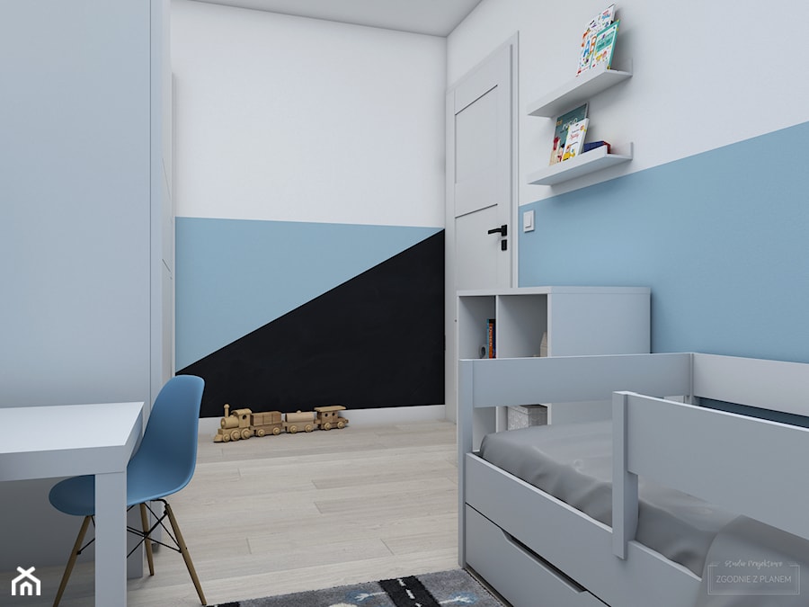 Lifting dwóch sypialni - Pokój dziecka, styl nowoczesny - zdjęcie od Studio Projektowe Zgodnie Z Planem