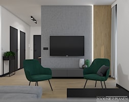 Mieszkanie w Świętochłowicach - Salon, styl nowoczesny - zdjęcie od Studio Projektowe Zgodnie Z Planem - Homebook