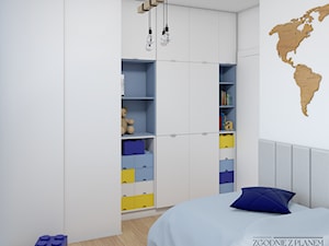Eleganckie mieszkanie z dodatkiem złota - Pokój dziecka, styl nowoczesny - zdjęcie od Studio Projektowe Zgodnie Z Planem