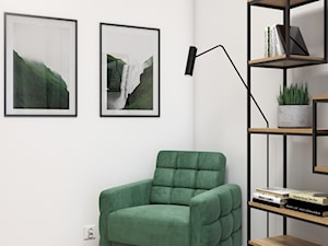 Mieszkanie singla w Warszawie - Biuro, styl nowoczesny - zdjęcie od Studio Projektowe Zgodnie Z Planem