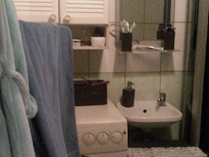 Metamorfoza małej łazienki - przed remontem - zdjęcie od Studio Projektowe Zgodnie Z Planem