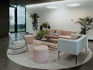 Hol wejściowy biurowca | Wola Retro - Wnętrza publiczne, styl nowoczesny - zdjęcie od MONARCHIA DESIGN
