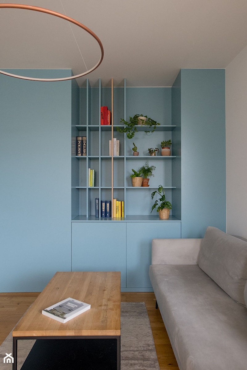 Mieszkanie | Wilanów Warszawa - Salon, styl nowoczesny - zdjęcie od MONARCHIA DESIGN