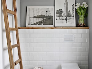 Creme de la creme - Mała bez okna łazienka, styl skandynawski - zdjęcie od SHOKO.design