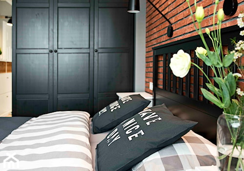 Retro and the mint - Średnia biała sypialnia, styl skandynawski - zdjęcie od SHOKO.design