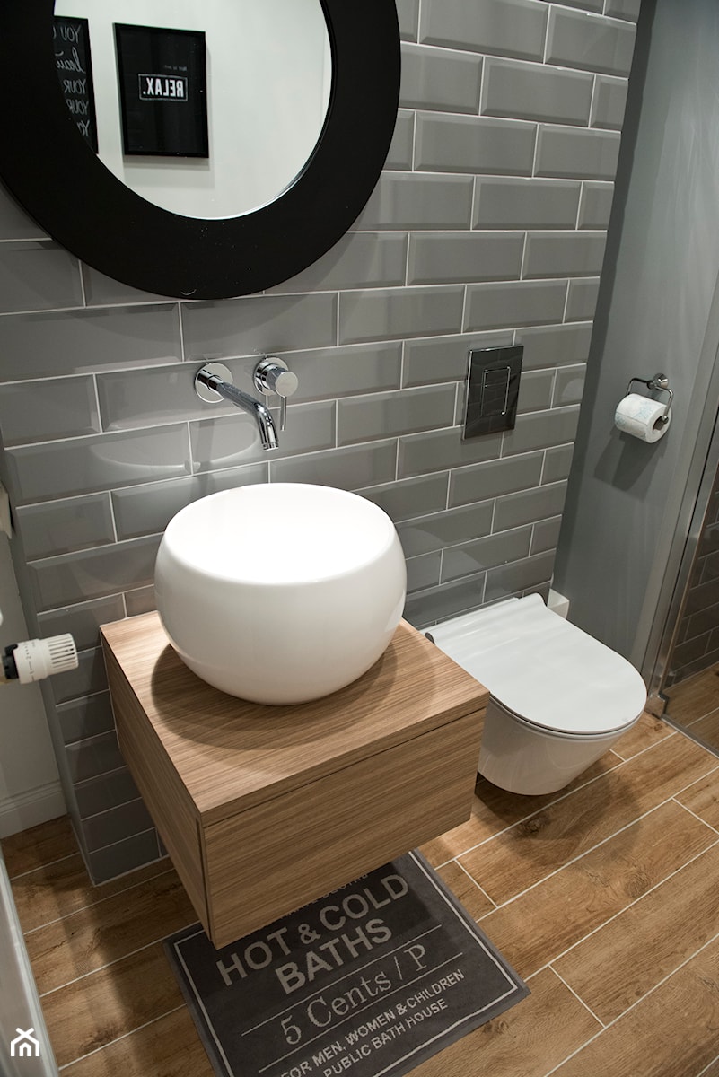 HOLE to another Universe - Średnia łazienka, styl nowoczesny - zdjęcie od SHOKO.design