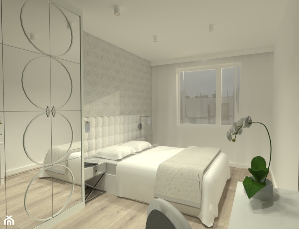 Sypialnia w bieli - zdjęcie od KDK Design - Homebook