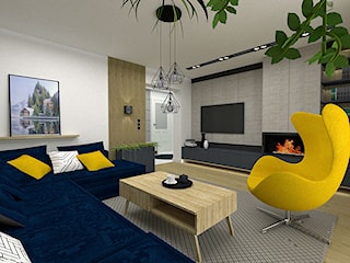 Mieszkanie w stylu skandynawsko - nowoczesnym