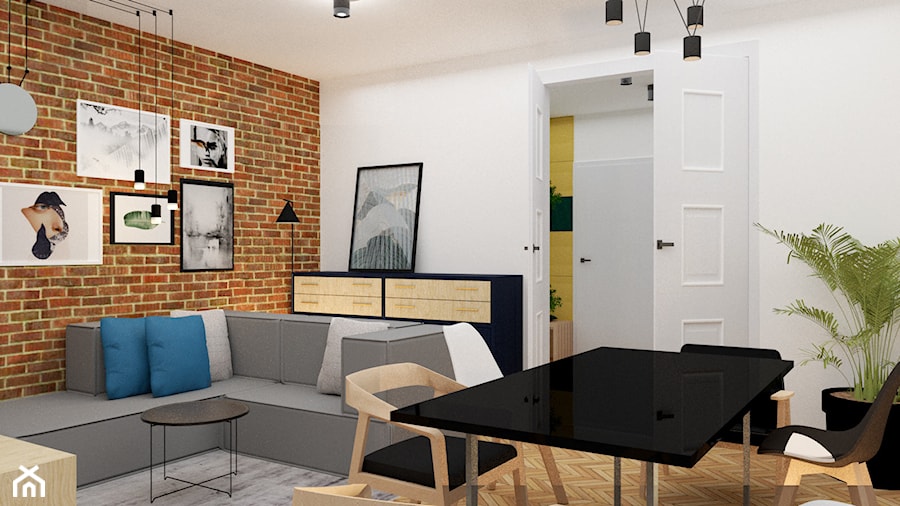 Apartament w Warszawie - Salon, styl nowoczesny - zdjęcie od KDK Design