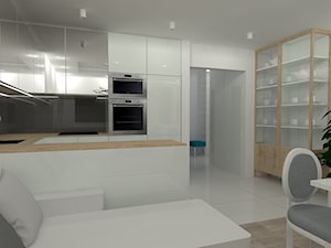 Otwarta kuchnia z salonem - zdjęcie od KDK Design