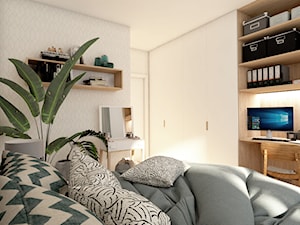Mieszkanie na warszawskiej Woli - Sypialnia, styl nowoczesny - zdjęcie od AxisDesign