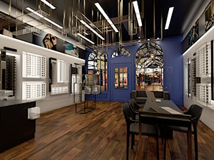 Salon optyczny - Wnętrza publiczne, styl nowoczesny - zdjęcie od AxisDesign