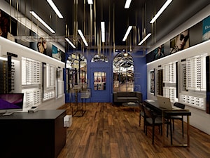 Salon optyczny - Wnętrza publiczne, styl nowoczesny - zdjęcie od AxisDesign