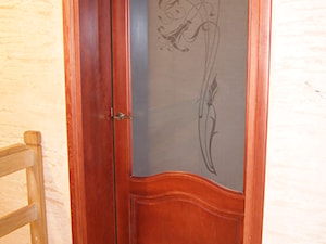 Drzwi przeszkolone drewniane - zdjęcie od Wyjątkowe Meble