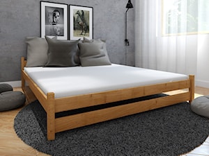 Łóżko drewniane do sypialni - zdjęcie od DIP-MAR sklep