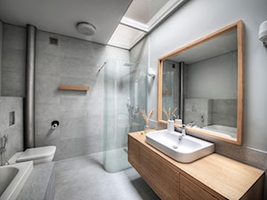 Szara łazienka - zdjęcie od erarchitekci