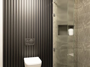 Łazienka dla młodego meżczyzny - Łazienka, styl nowoczesny - zdjęcie od Modeco Magda Olszewska - Architektura wnętrz