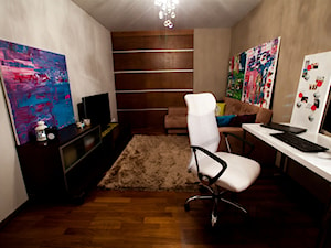 Mieszkanie na Mokotowie 44m2 - Salon, styl nowoczesny - zdjęcie od Modeco Magda Olszewska - Architektura wnętrz