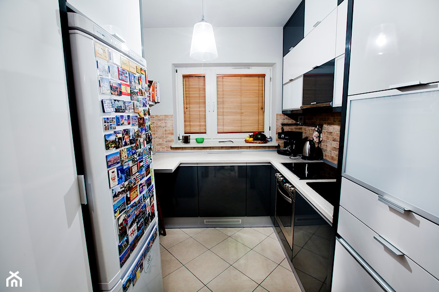 Mieszkanie na Pradze 50m2 - Kuchnia, styl nowoczesny - zdjęcie od Modeco Magda Olszewska - Architektura wnętrz