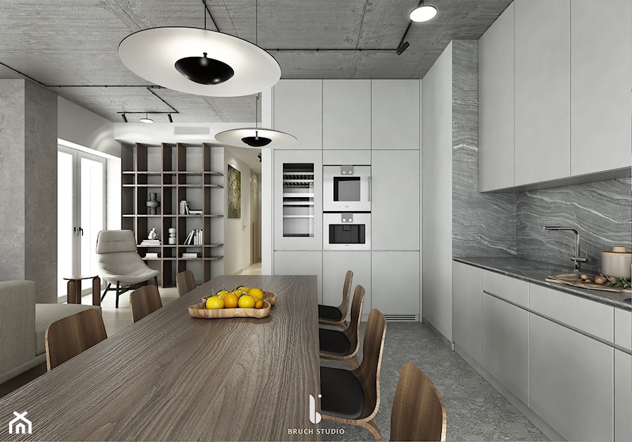 Scandi loft - Kuchnia, styl industrialny - zdjęcie od BRUCH studio