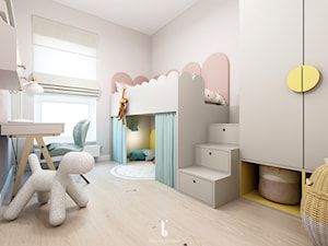 MARCELINOWE SCANDI - Pokój dziecka, styl nowoczesny - zdjęcie od BRUCH studio