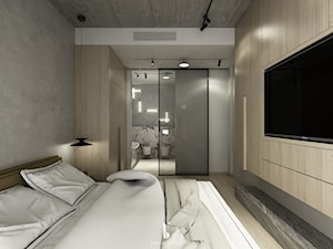 Scandi loft - Sypialnia, styl industrialny - zdjęcie od BRUCH studio