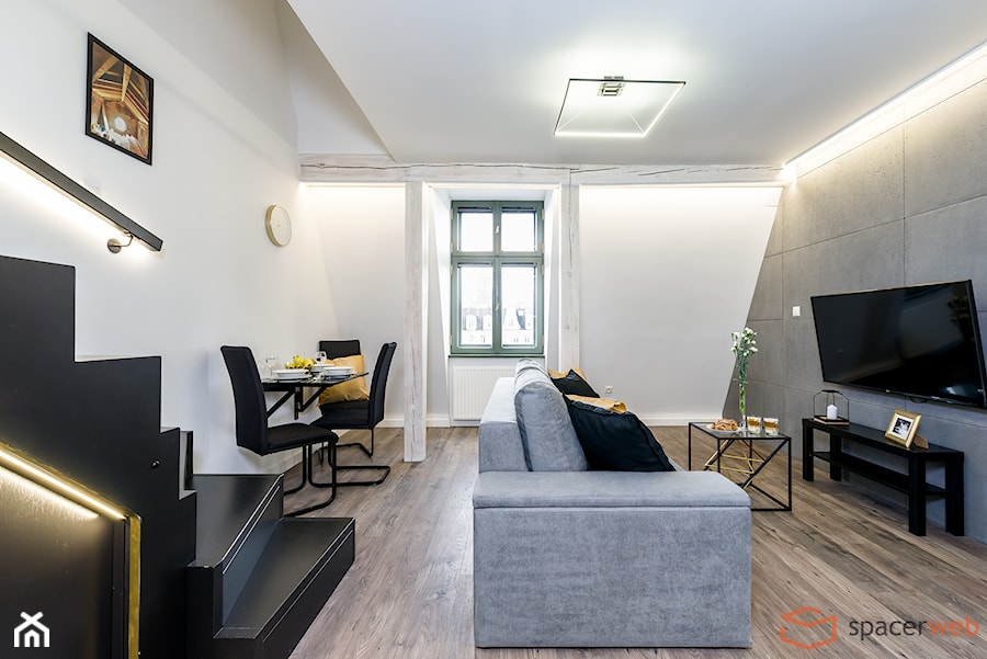 City Palace Apartamenty 3 - Salon - zdjęcie od SpacerWEB Fotografia wnętrz i Wirtualne spacery 3D