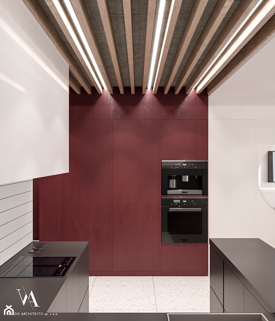 Wiśniowe popołudnie - Kuchnia, styl nowoczesny - zdjęcie od Valido Architects