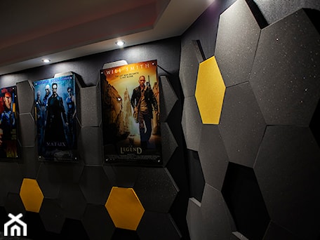 Aranżacje wnętrz - : kino domowe - MartaPotulska. Przeglądaj, dodawaj i zapisuj najlepsze zdjęcia, pomysły i inspiracje designerskie. W bazie mamy już prawie milion fotografii!