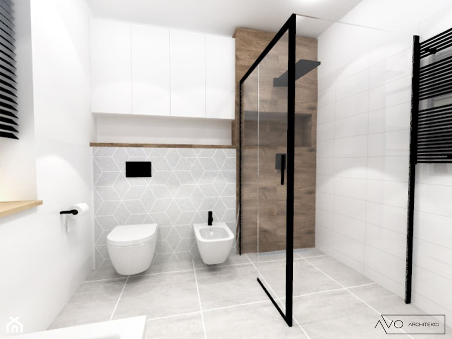 Projekt łazienki - zdjęcie od AVOArchitekci
