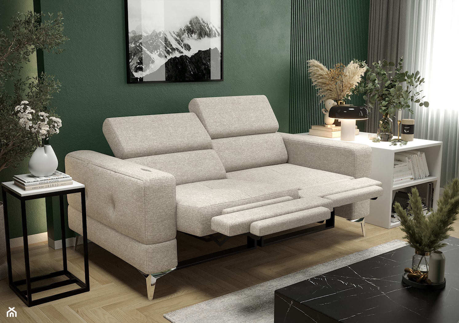 Sofa Toscania II z funkcją spania - zdjęcie od Meble Górecki - Homebook