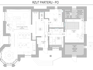 Rzut parteru - po - zdjęcie od IN3 Architekci