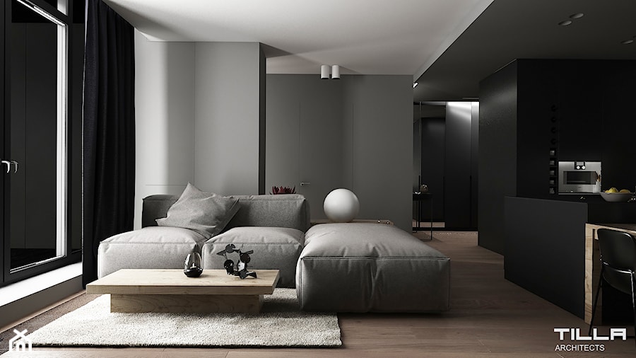 Salon, styl minimalistyczny - zdjęcie od TILLA architects