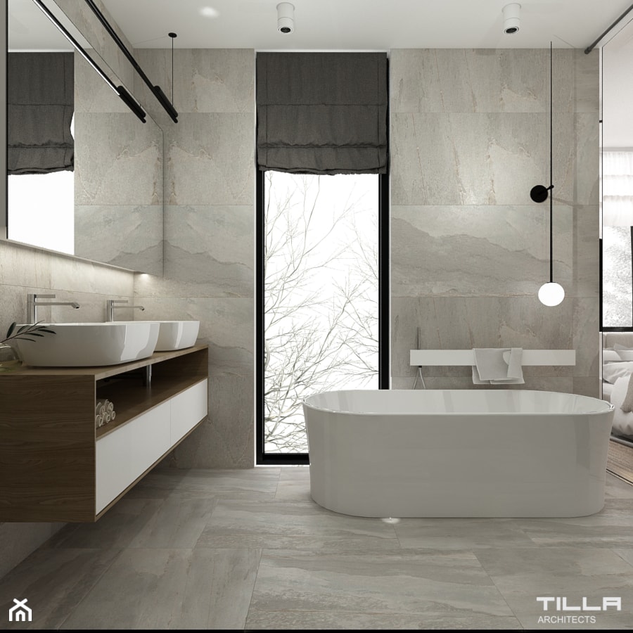 Łazienka, styl minimalistyczny - zdjęcie od TILLA architects