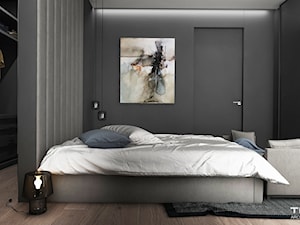 QUARTA / WARSZAWA / 90M2 - Sypialnia, styl minimalistyczny - zdjęcie od TILLA architects
