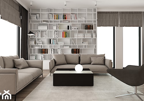 Salon, styl minimalistyczny - zdjęcie od TILLA architects