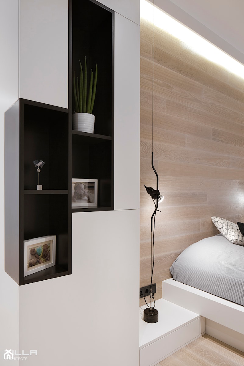 Apartament na Żoliborzu / 100m2 - Sypialnia, styl minimalistyczny - zdjęcie od TILLA architects