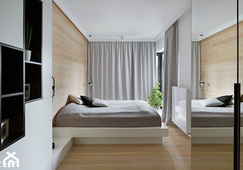Apartament na Żoliborzu / 100m2 - Mała sypialnia, styl minimalistyczny - zdjęcie od TILLA architects