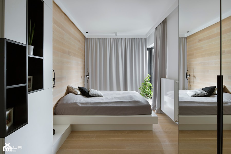 Apartament na Żoliborzu / 100m2 - Mała sypialnia, styl minimalistyczny - zdjęcie od TILLA architects