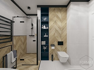 Łazienka z Granatem - zdjęcie od Format Home & Design