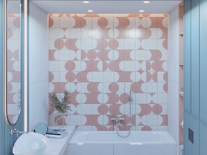 Mała Łazienka - Średnia z punktowym oświetleniem łazienka, styl nowoczesny - zdjęcie od Format Home & Design