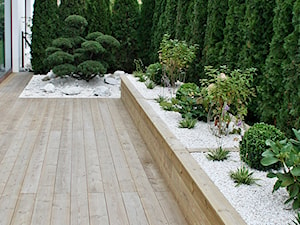 Ogród w Gdyni Orłowie - realizacja - Mały ogród za domem, styl nowoczesny - zdjęcie od Green Pro Studio