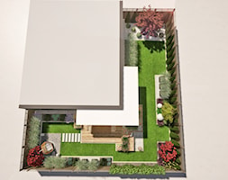 Projekt małego ogrodu w Gdańsku - Ogród, styl nowoczesny - zdjęcie od Green Pro Studio - Homebook