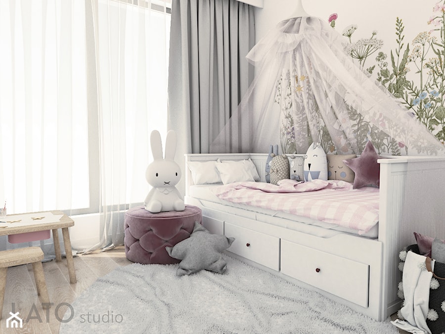 Pokój małej księżniczki - zdjęcie od LATO studio