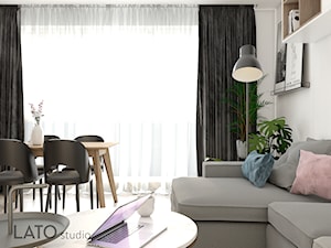Nowoczesne mieszkanie z nutą klasyki - Salon, styl nowoczesny - zdjęcie od LATO studio