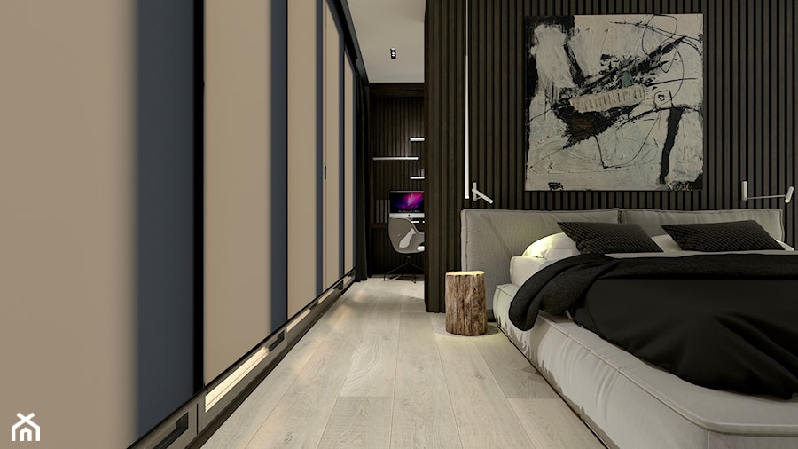 Apartament - Sypialnia, styl nowoczesny - zdjęcie od żurawicki.design