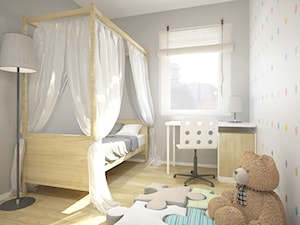 Pokój dziecka w ciepłym klimacie - zdjęcie od Pracownia Aranżacji Wnętrz "O-kreślarnia"