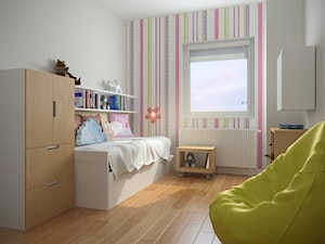 Pokój dziecka w apartamencie nad Wisłą - zdjęcie od Pracownia Aranżacji Wnętrz "O-kreślarnia"