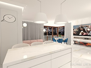 Luksusowy Apartament w Gdyni - Salon, styl nowoczesny - zdjęcie od Home Design Ilona Schmidt